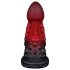 OgazR - Kalmaro formos dildo - 19 cm (raudonas)
