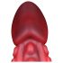 OgazR - Kalmaro formos dildo - 19 cm (raudonas)