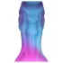 OgazR - šviečiantis drakono dildo - 22cm - violetinė rožinė