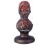 OgazR - sferinis analinis dildo - 10,5 cm (juodas)