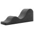 Stebuklų Pagalvė - reguliuojama intymumo sofa (juoda)