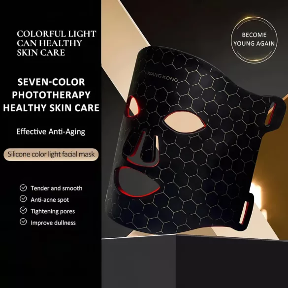 Photon Rejuvenation Veido Priežiūros LED Kaukė