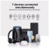 „Bluetooth 5.4 USB adapteris iki 7 įrenginių“