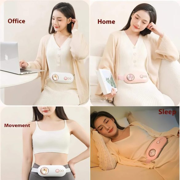 HappyPet Comfort - pilvo masažuoklis menstruacijoms - baltas