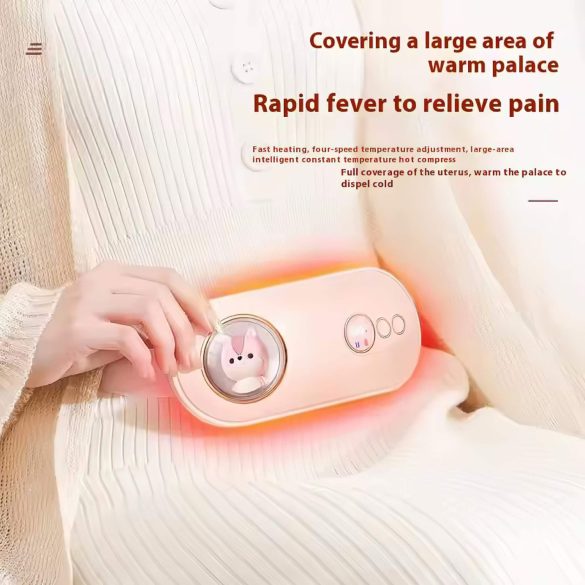 HappyPet Comfort - pilvo masažuoklis menstruacijoms - baltas