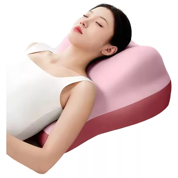 Magic Pillow - sekso pagalvė su dildo laikikliu - rožinė - memory foam