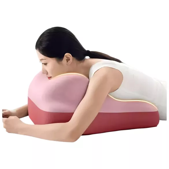 Magic Pillow - sekso pagalvė su dildo laikikliu - rožinė - memory foam