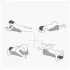 Magic Pillow - sekso pagalvė su dildo laikikliu - rožinė - memory foam