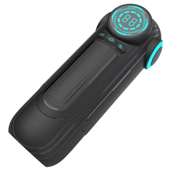 Mroow - automatinis čiulpiantis ir vibruojantis masturbatorius (juodas)