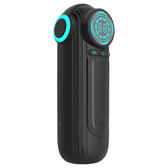 Mroow - automatinis čiulpiantis ir vibruojantis masturbatorius (juodas)