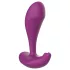 Mroow - analinis vibratorius su nuotolinio valdymo pulteliu (violetinis)