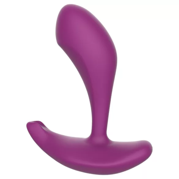 Mroow - analinis vibratorius su nuotolinio valdymo pulteliu (violetinis)