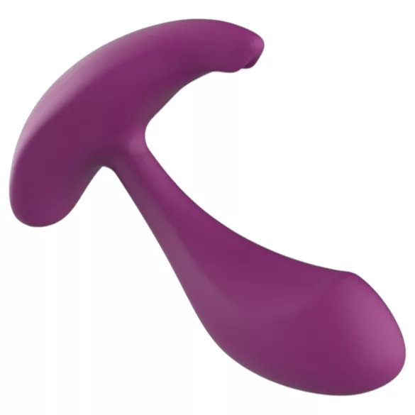 Mroow - analinis vibratorius su nuotolinio valdymo pulteliu (violetinis)