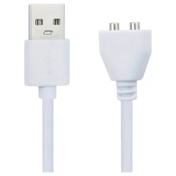 Pleasure Charge Wilson - magnetinis USB įkrovimo laidas (baltas)