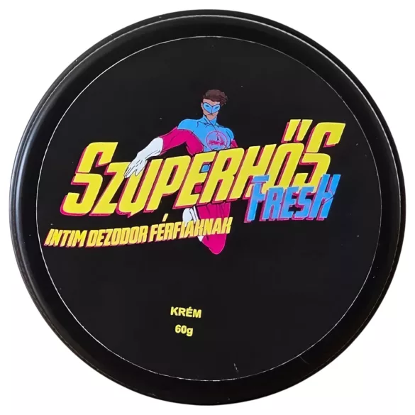 Superherojus Fresh - intymus kremdeodorantas vyrams (60 g)