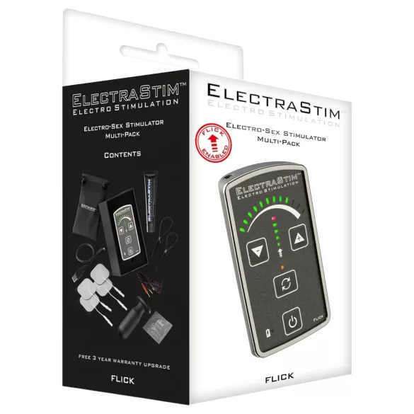 ElectraStim Flick - pažengusiųjų elektrostimuliacijos rinkinys