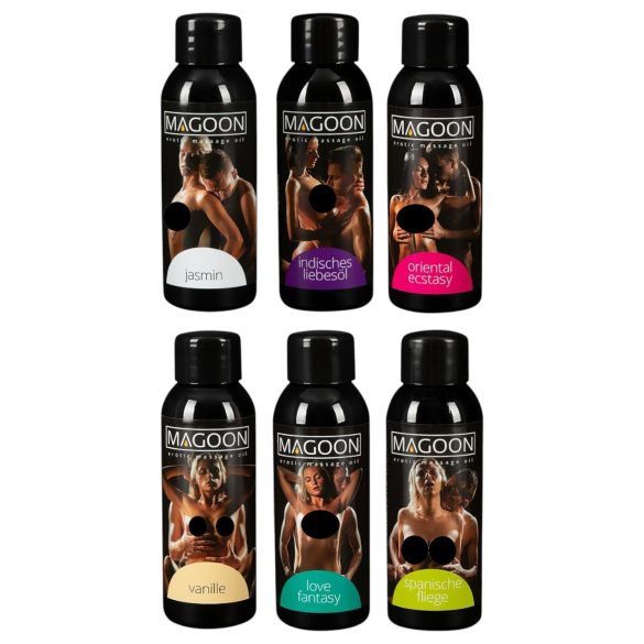 Magoon - masažo aliejų rinkinys (6x50ml)