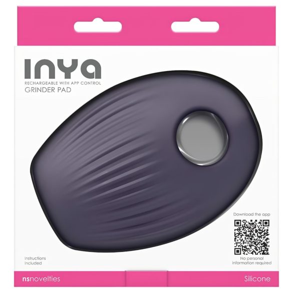 Inya Grinder Pad - vibruojanti pagalvėlė - išmanus - violetinė