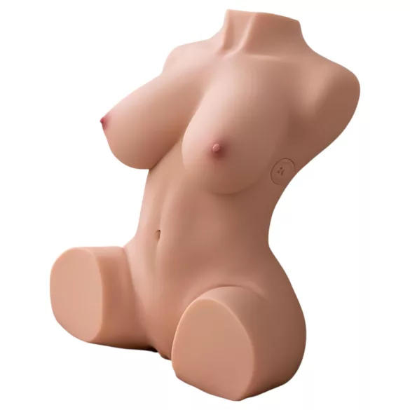 XISE Dania - masturbatorius torso - stūmimo funkcija - kūno spalva