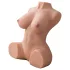 XISE Dania - masturbatorius torso - stūmimo funkcija - kūno spalva