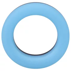   Doc Johnson The Big O - vibruojantis penio žiedas - šviečiantis - mėlynas