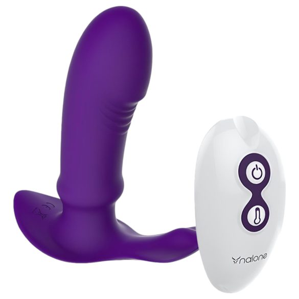 Nalone Marley - šildantis prostatos vibratorius (violetinis)