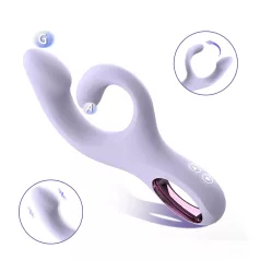 Sex HD - klitorio ir G taško vibratorius (violetinis)
