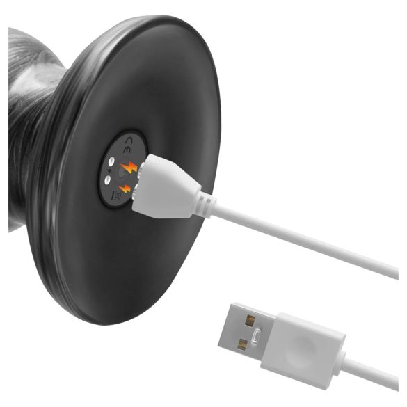 Lovetoy King Sized - didelis vibratorius - 32 cm - pilkas