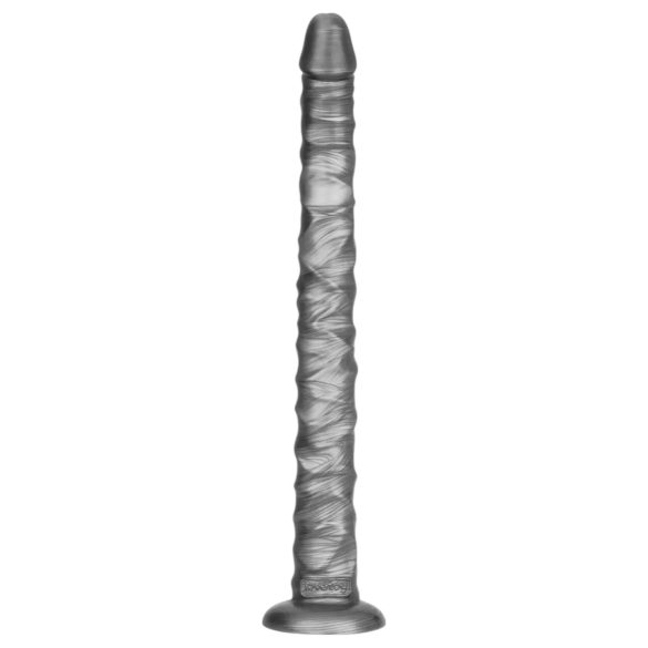 Lovetoy King Size - itin didelis vibratorius - 40,5 cm (pilkas)