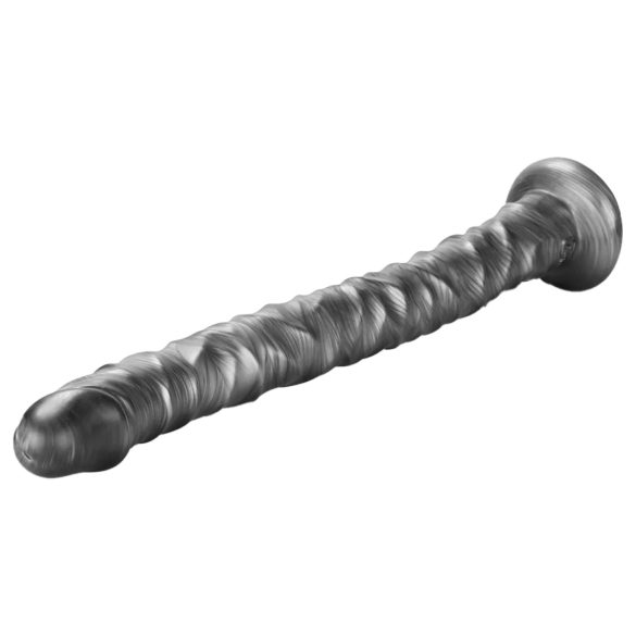 Lovetoy King Sized - didelis vibratorius - 40,5 cm - pilkas