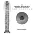 Lovetoy King Size - itin didelis vibratorius - 40,5 cm (pilkas)
