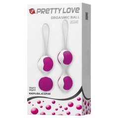   Pretty Love Orgasmic - geišos kamuoliukų rinkinys - reguliuojamas