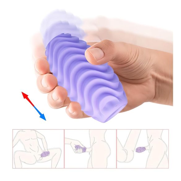 Pretty Love Romantic - masturbatorius kiaušinis - violetinis - 1 vnt