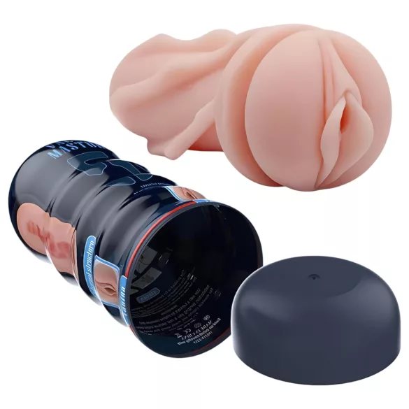 Pretty Love vakuuminis masturbatorius - realistiška dirbtinė vagina (kūno spalvos)