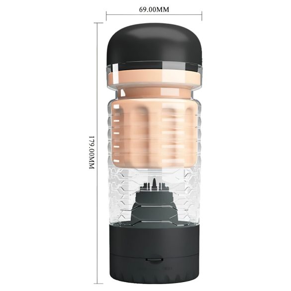 Pretty Love Emily - masturbatorius vyriams - realistiška vagina - juoda