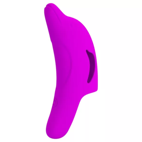 Pretty Love Delphini - pirštinis vibratorius - delfino forma - violetinis