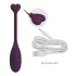Pretty Love Fisherman - išmanus vibracinis kiaušinėlis (violetinis)