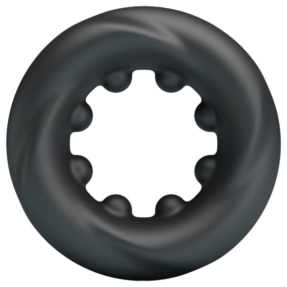 Crazy Bull - penio žiedas - vibruojantis - juodas