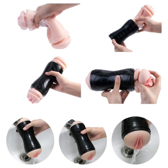 Vibeconnect - masturbatorius su realistiška burna ir vagina