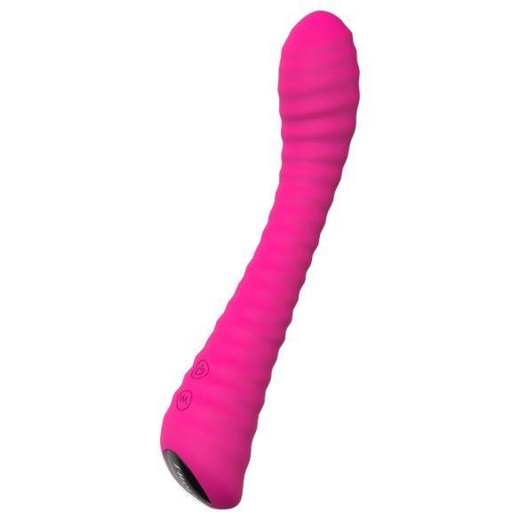 Sex HD Sunshine - įkraunamas, raštuotas G taško vibratorius (rožinis)