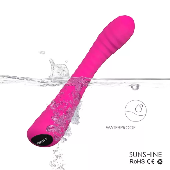 Sex HD Sunshine - G taško vibratorius - įkraunamas, raižytas - rožinis