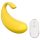 Sex HD - išmanus banano formos vibruojantis kiaušinis (geltonas)