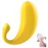 Sex HD - išmanus banano formos vibruojantis kiaušinis (geltonas)