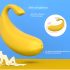 Sex HD - išmanus banano formos vibruojantis kiaušinis (geltonas)
