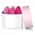 Sex HD Eggs - kėgelio kamuoliukų rinkinys 6 vnt - rožiniai