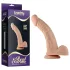Lovetoy Real Extreme - G taško dildo - 21 cm - kūno spalvos