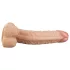 Lovetoy Real Extreme - G taško dildo - 21 cm - kūno spalvos