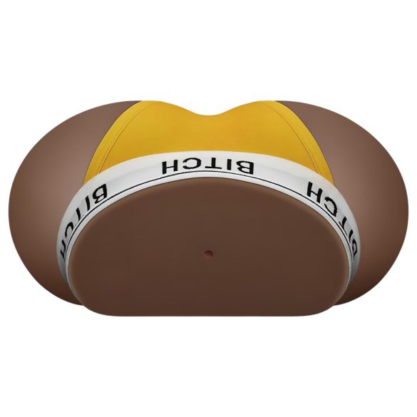 Lovetoy Streetgirl's 12 - dirbtinė makštis torsas su tanga - tamsi natūrali