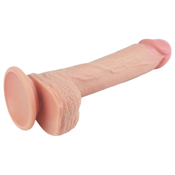 Lovetoy Nature Cock - realistiškas dildo su siurbtuku - 21 cm kūno spalvos
