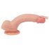 Lovetoy Nature Cock - realistiškas dildo su siurbtuku - 21 cm kūno spalvos